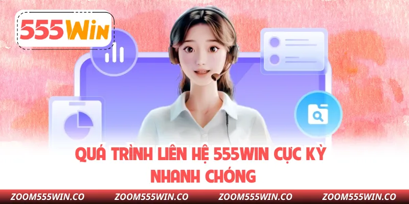 Quá Trình Liên Hệ 555WIN Cực Kỳ Nhanh Chóng